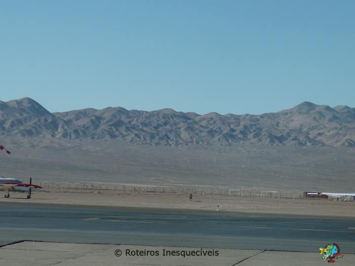 Aeroporto - Calama - Deserto do Atacama