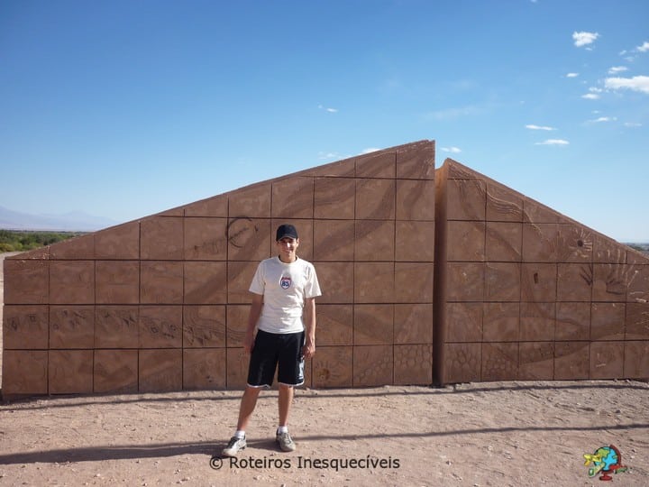 Entrada de San Pedro do Atacama - Deserto do Atacama