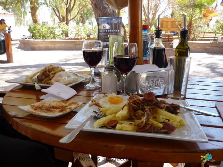 Restaurante La Plaza - San Pedro de Atacama - Deserto do Atacama
