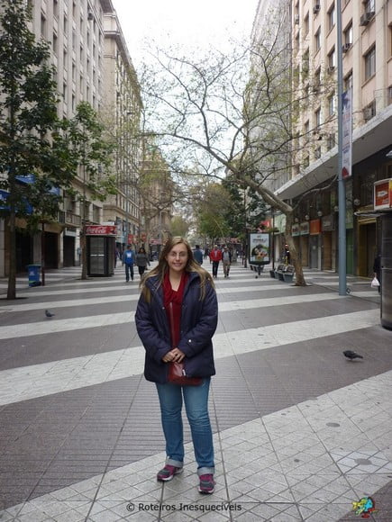 Paseo Ahumada - Santiago - Chile