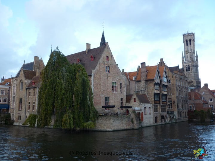 Esquina mais fotografada - Bruges - Belgica