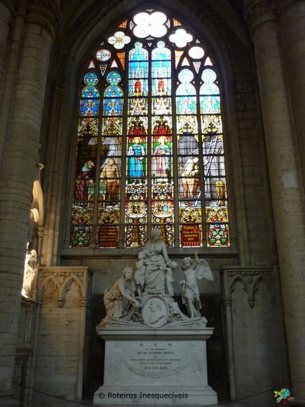 Catedral Saint Michel e Gudule - Bruxelas - Belgica