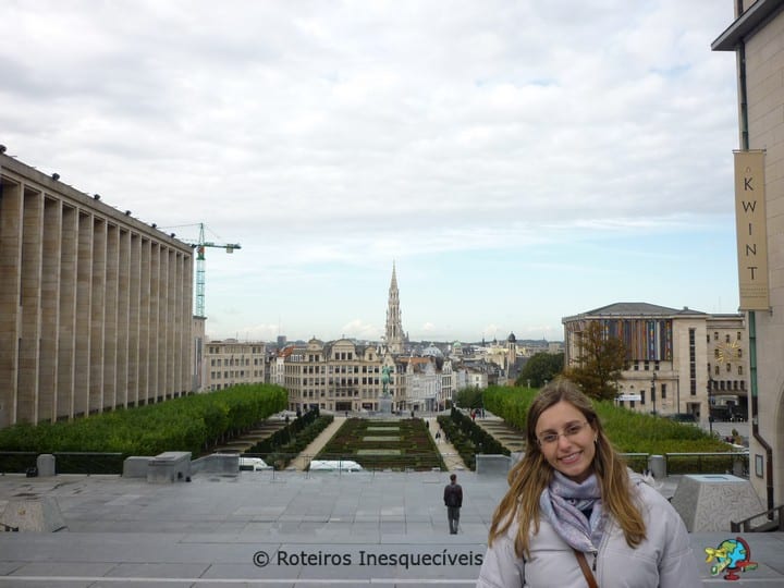Jardim Mont des Arts - Bruxelas - Belgica