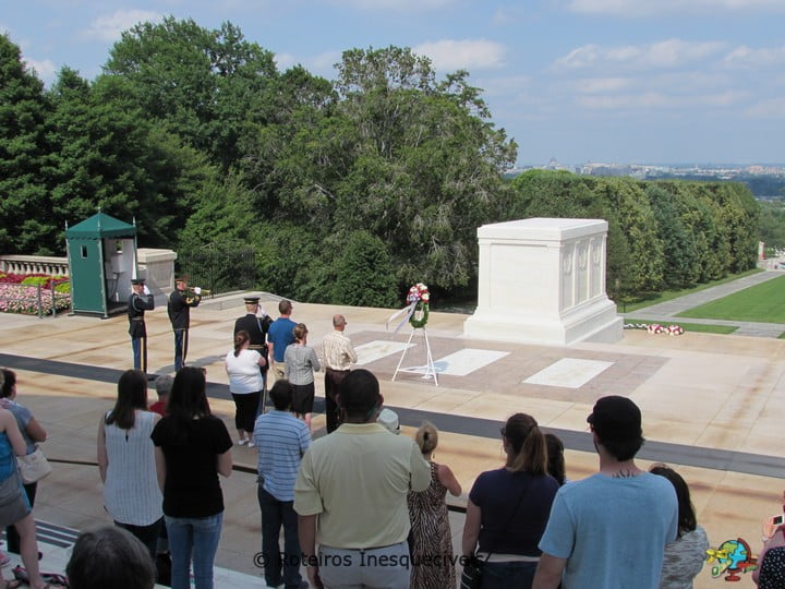 Troca da Guarda - Cemiterio de Arlington - Washington - Estados Unidos