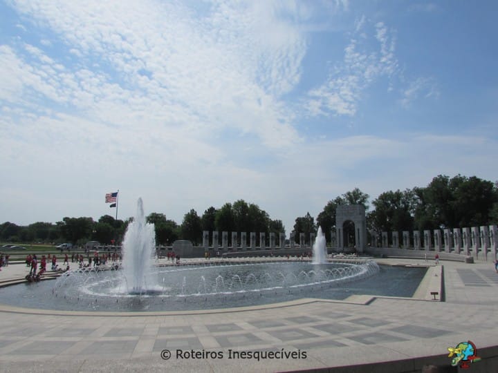 Memorial da Segunda Guerra - Washington - Estados Unidos