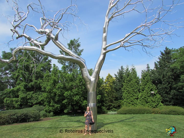 Jardins do National Art Gallery - Washington - Estados Unidos