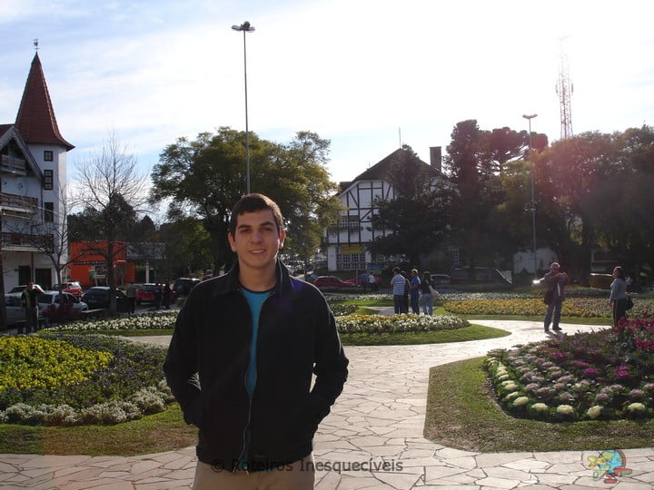 Praca das Flores - Nova Petropolis - Serra Gaucha