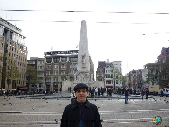 Monumento Nacional - Dam Square - Amsterdam - Holanda