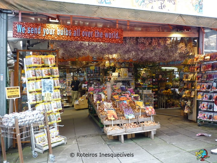 Mercado de Flores - Amsterdam - Holanda