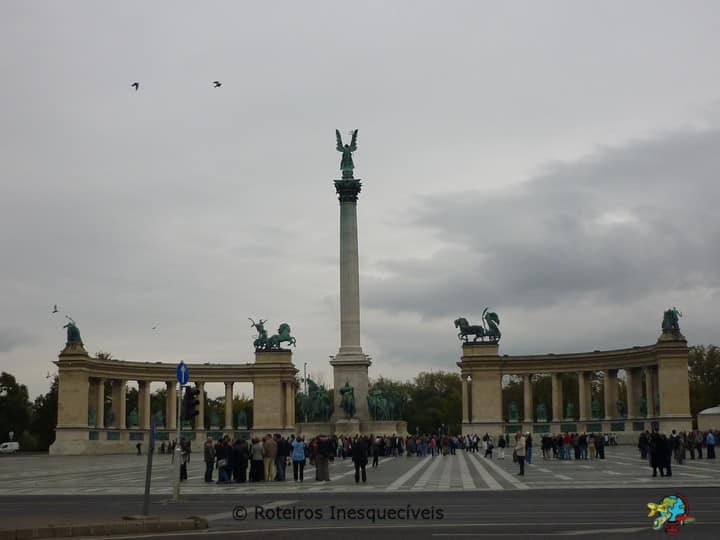 Hősök tere - Budapeste - Hungria