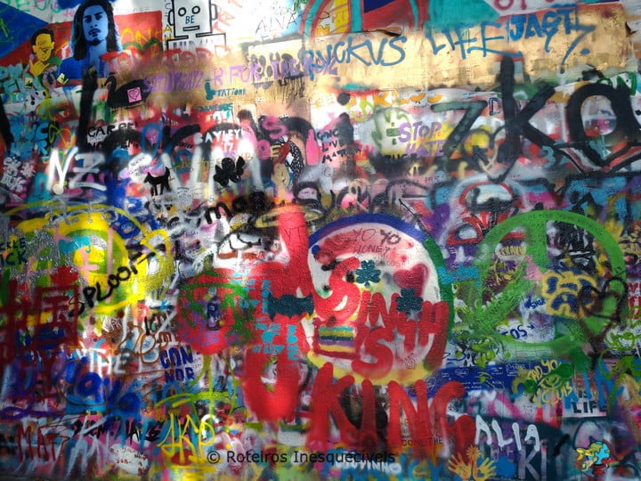 Lennonova zeď - Praga - Republica Tcheca