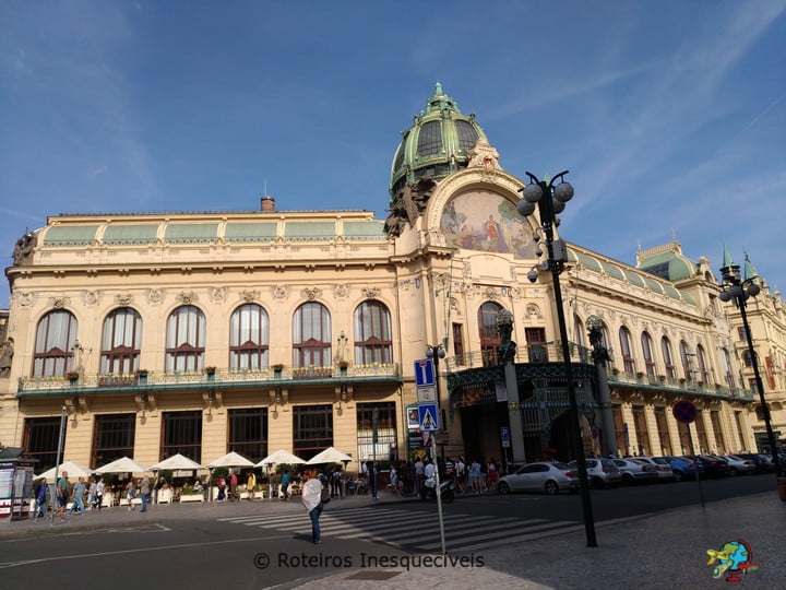 Obecní dům - Praga - Republica Tcheca