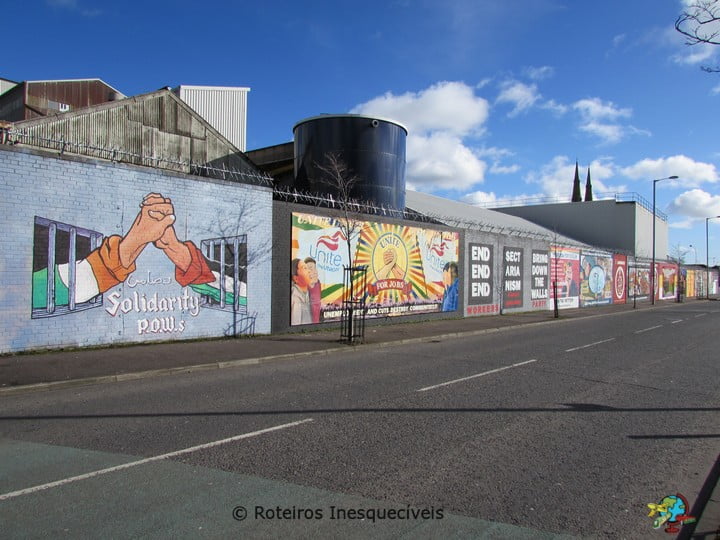 Murais - Belfast - Irlanda do Norte