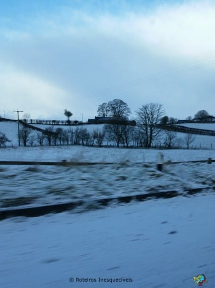 Estrada - Coastal Causeway - Irlanda do Norte - Reino Unido