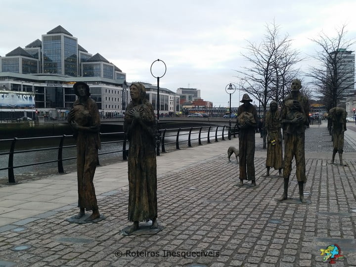 Famine Monument - Dublin - Irlanda