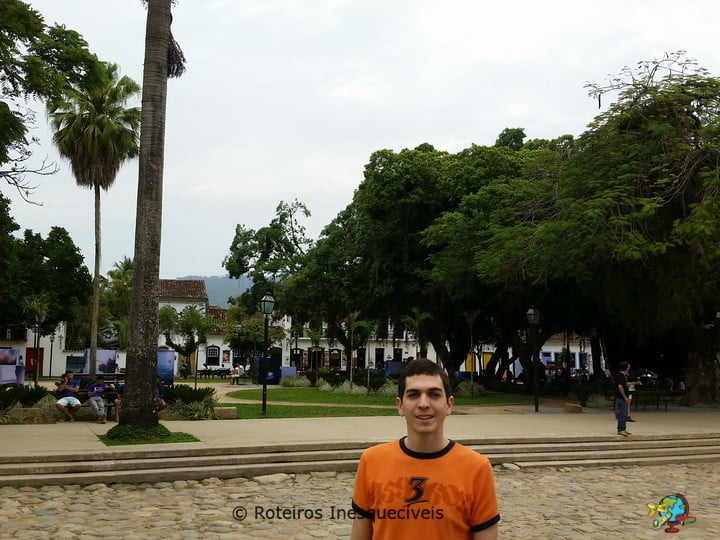 Praca Matriz - Centro Historico - Paraty - Rio de Janeiro