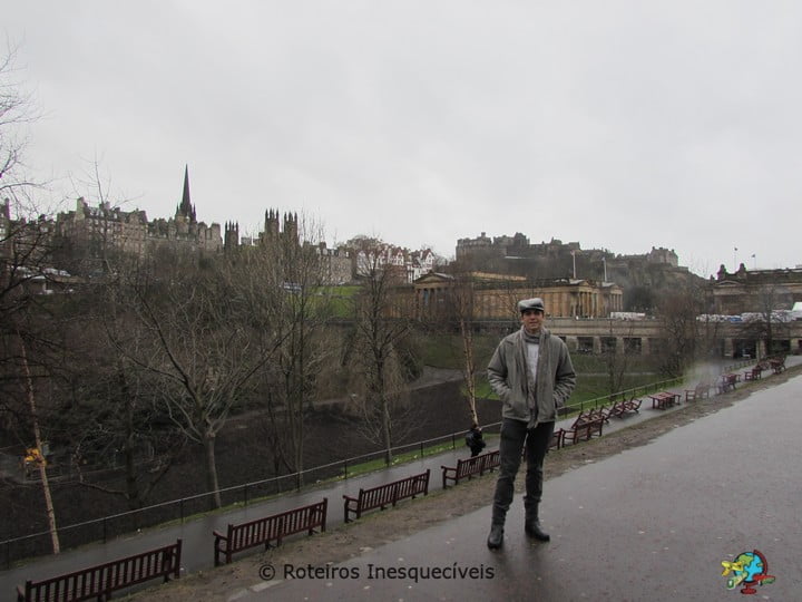 Princes St Gardens - Edimburgo - Escocia