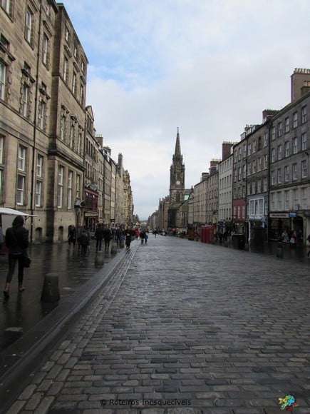High St - Royal Mile - Edimburgo - Escocia
