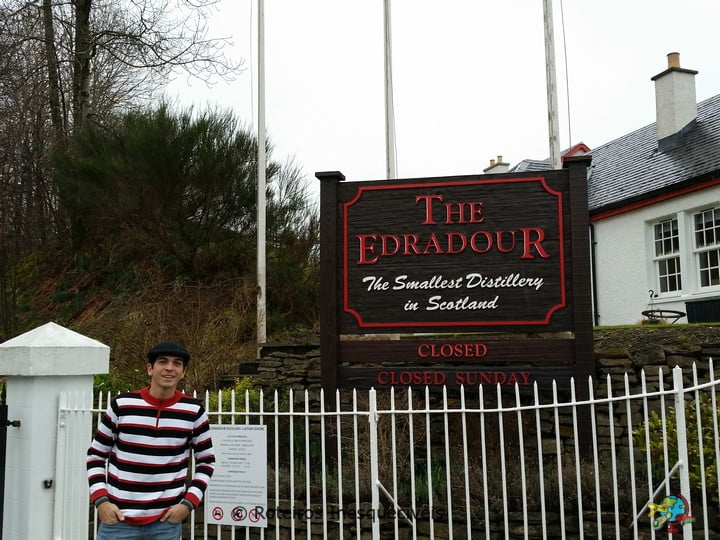 Destilaria Edradour - Highlands - Escocia