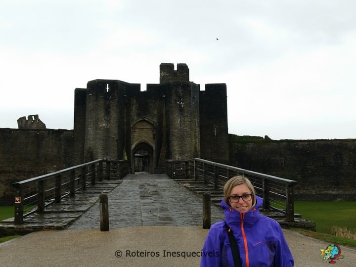 Castelo de Caerphilly - Pais de Gales - Reino Unido