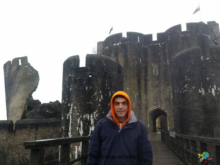 Castelo de Caerphilly - Pais de Gales - Reino Unido
