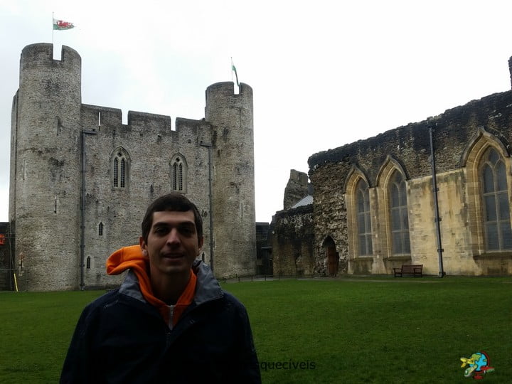 Castelo de Caerphilly - Pais de Gales - Reino Unido