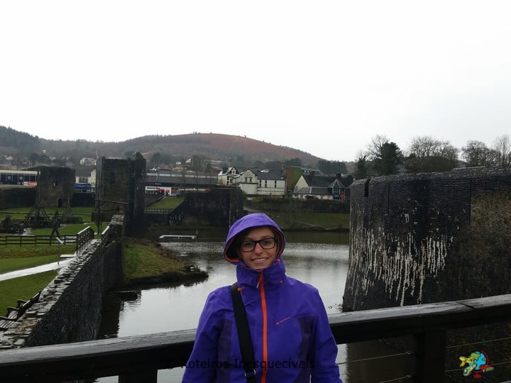 Castelo de Caerphilly - Pais de Gales - Reino Unido