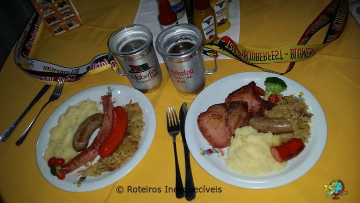 Comidas Tipicas - Oktoberfest - Blumenau - Santa Catarina