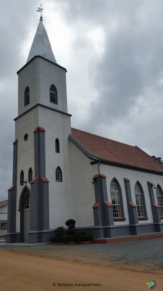Igreja Luterana - Rota do Enxaimel - Pomerode - Santa Catarina