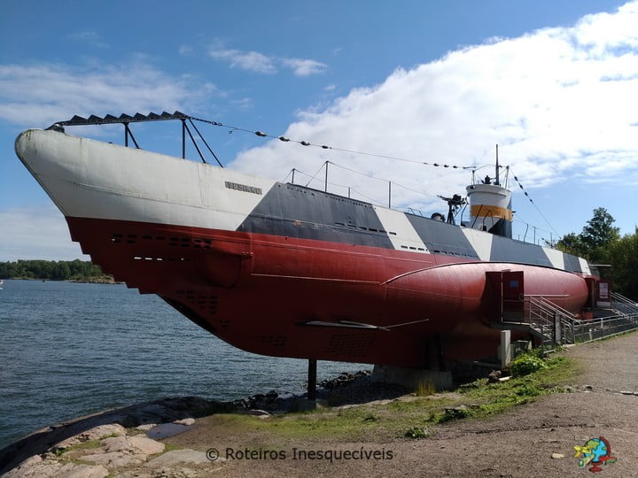 Submarino - Suomenlinna - Helsinki - Finlandia