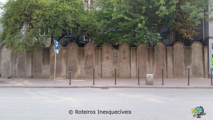 Muro do Gueto - Cracovia - Polonia