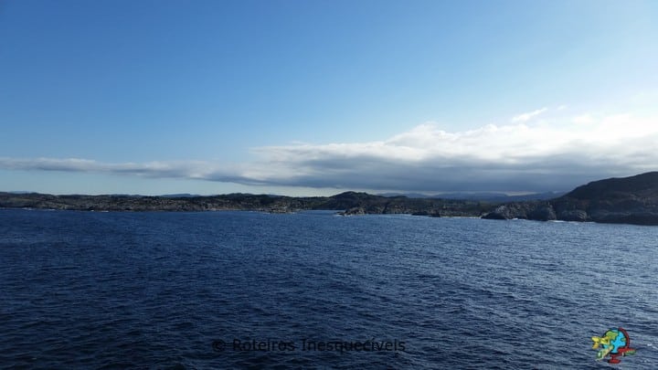 Ferry Stavanger - Bergen - Noruega