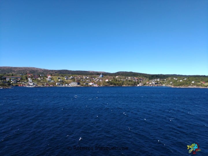 Ferry Stavanger - Bergen - Noruega