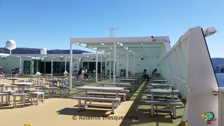 Ferry Stavanger - Bergen - Noruega