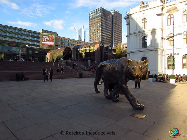 Jernbanetorget - Oslo - Noruega