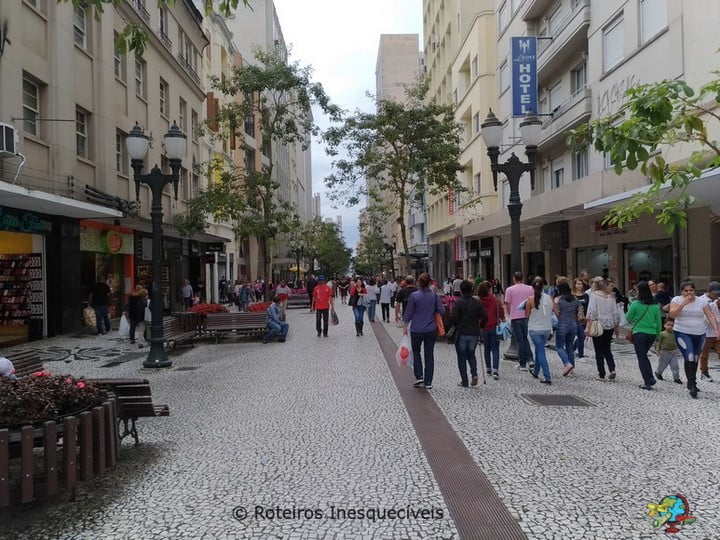 Rua XV de Novembro - Curitiba - Parana