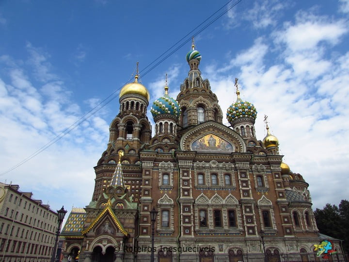 Catedral do Sangue Derramado - Sao Petersburgo - Russia
