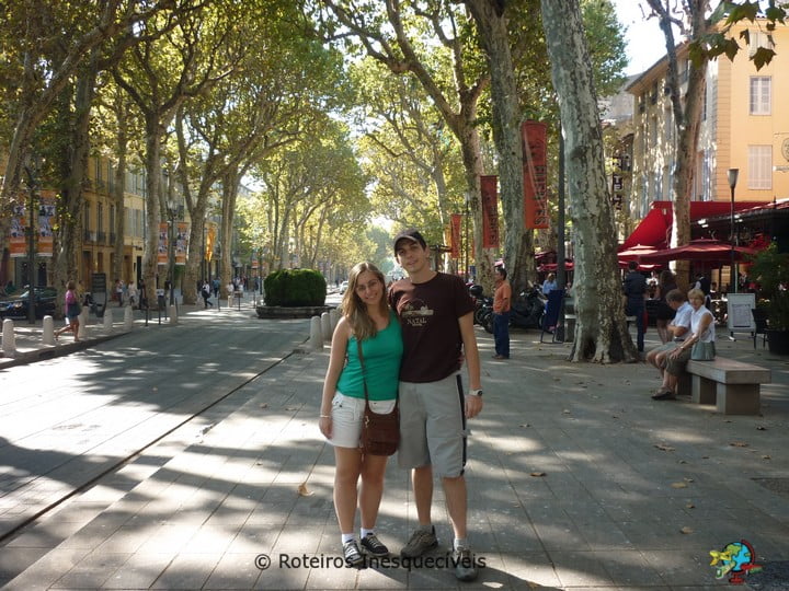 Cours Mirabeau - Aix-en-Provence - Franca