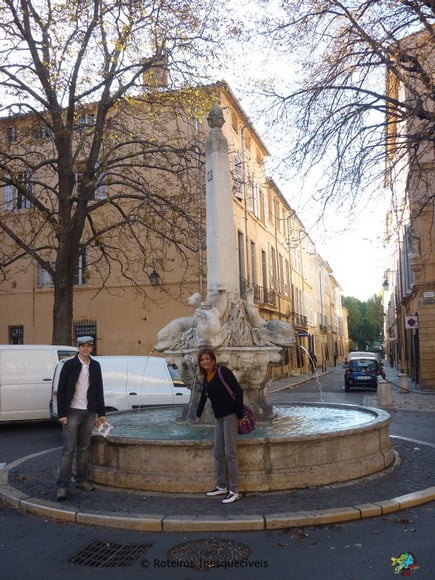 Place de 4 Dauphins - Aix-en-Provence - Franca