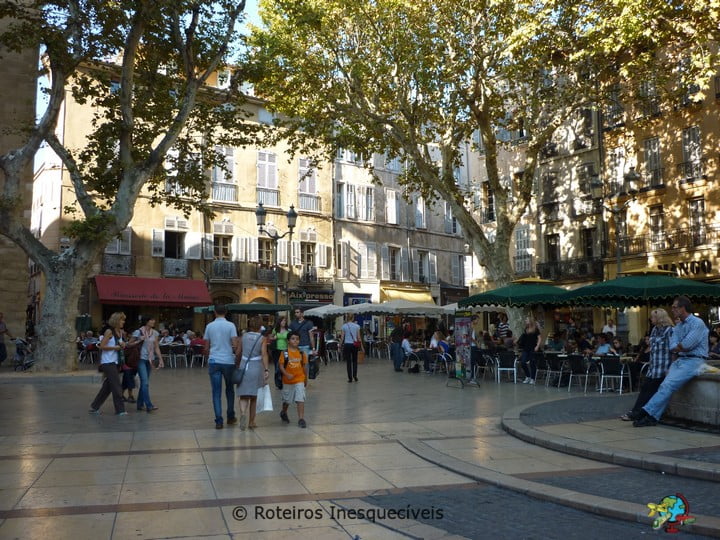 Place Mairie - Aix-en-Provence - Franca