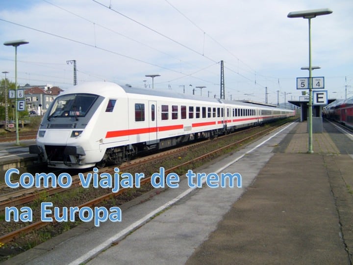 Viajar de Trem na Europa